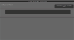 Desktop Screenshot of cinthyarachel.com