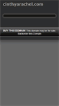 Mobile Screenshot of cinthyarachel.com
